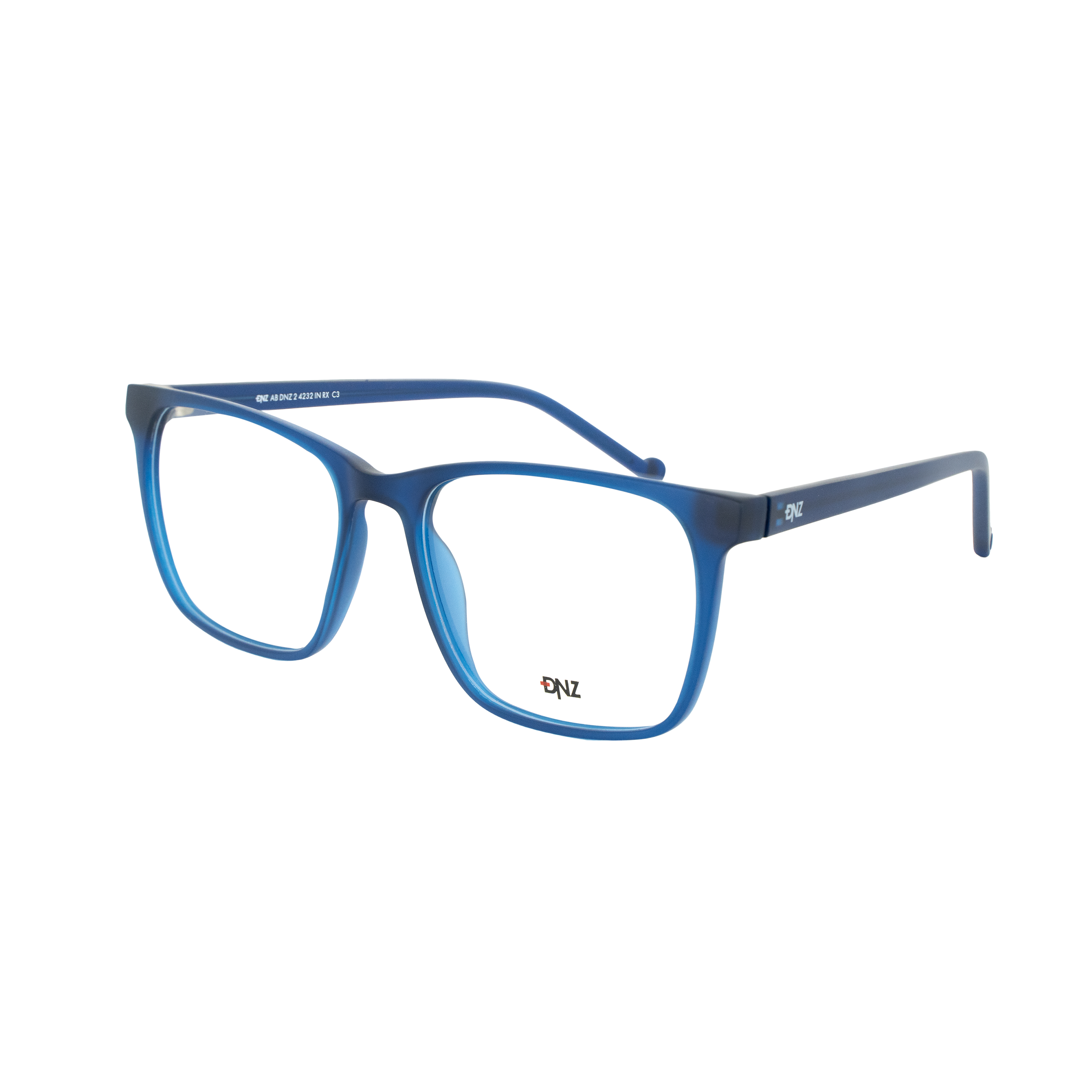 Armação para Óculos de Grau Masculino DNZ 2 4232 Azul Fosco Armação para Óculos de Grau Masculino DNZ 2 4232 A