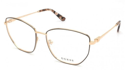 Armação de Óculos de Grau Guess, modelo GU2825, cor 005, tamanho 55