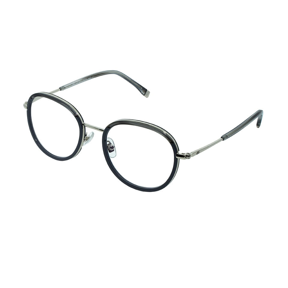 Armação para Óculos de Grau Feminino Dii Collection 1 8902 Cinza Armação para Óculos de Grau Feminino Dii Collection 1 8902 Cin