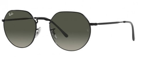 Óculos de Sol Ray-Ban, modelo RB3565, cor Preto, tamanho 53