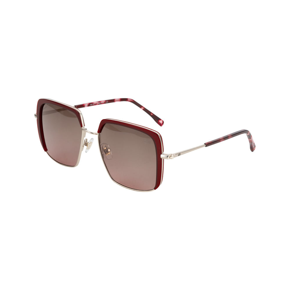 Óculos de Sol Feminino Dii Collection SOL 1002 Vermelho