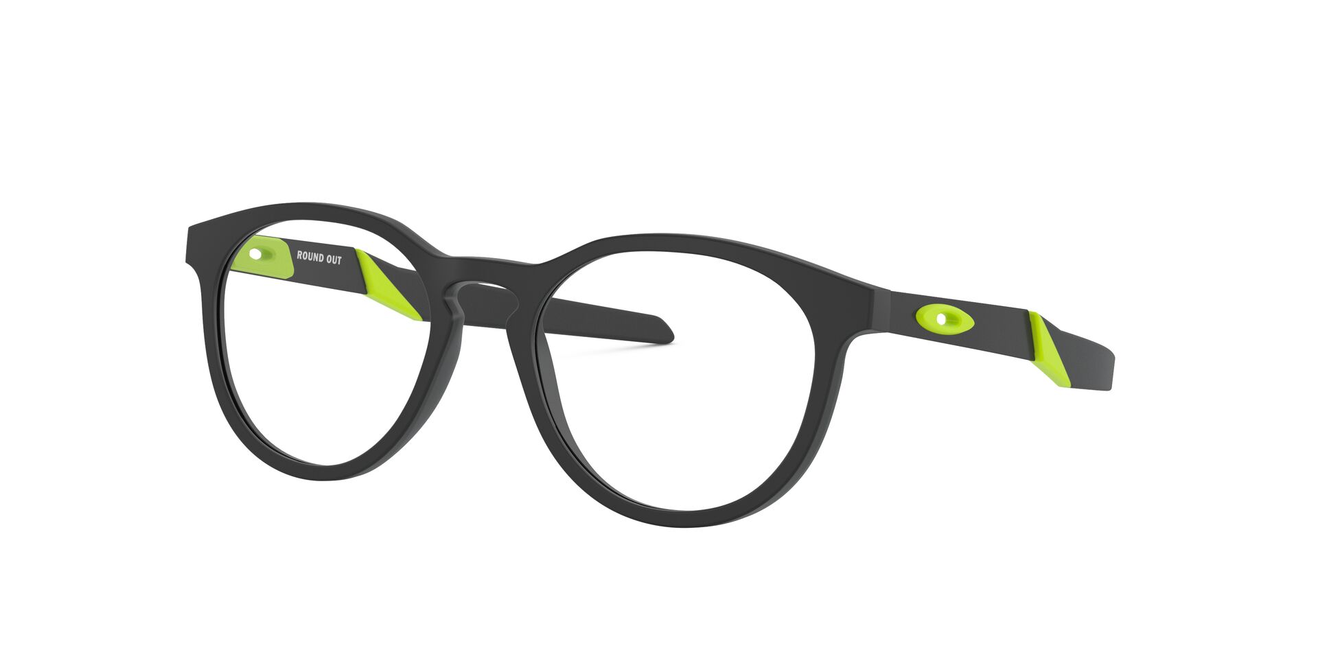 Armação de Óculos de Grau Infantil Oakley Oval OY8014 Cor Preto