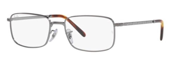 Armação de Óculos de Grau Ray Ban, modelo RX3717V, cor Chumbo, tamanho 57