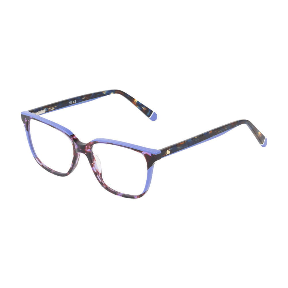 Armação para Óculos de Grau Feminino Dii Collection 5510 Lilás com Demi Lilás