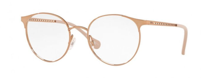 Armação de Óculos de Grau Feminina Kipling Phantos KP1112 Cor Dourado