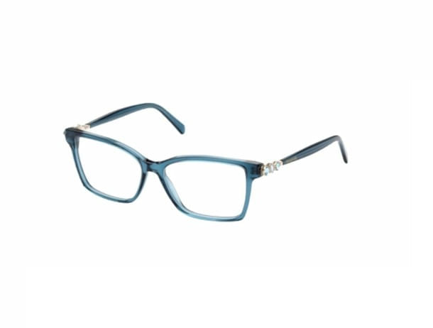 Armação de Óculos de Grau Swarovski, modelo SK5442, cor 090, tamanho 54
