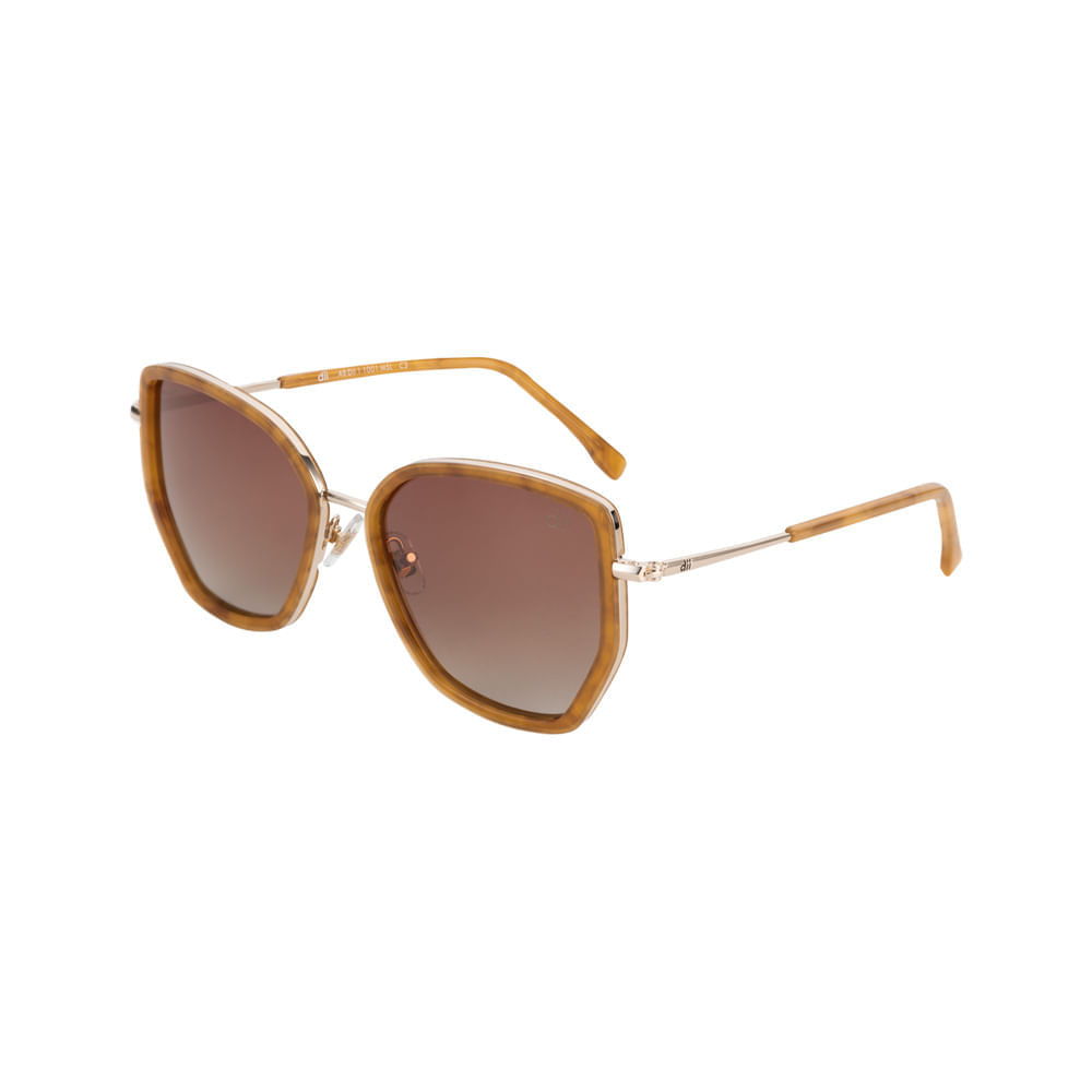 Óculos de Sol Feminino Dii Collection SOL 1001 Marrom