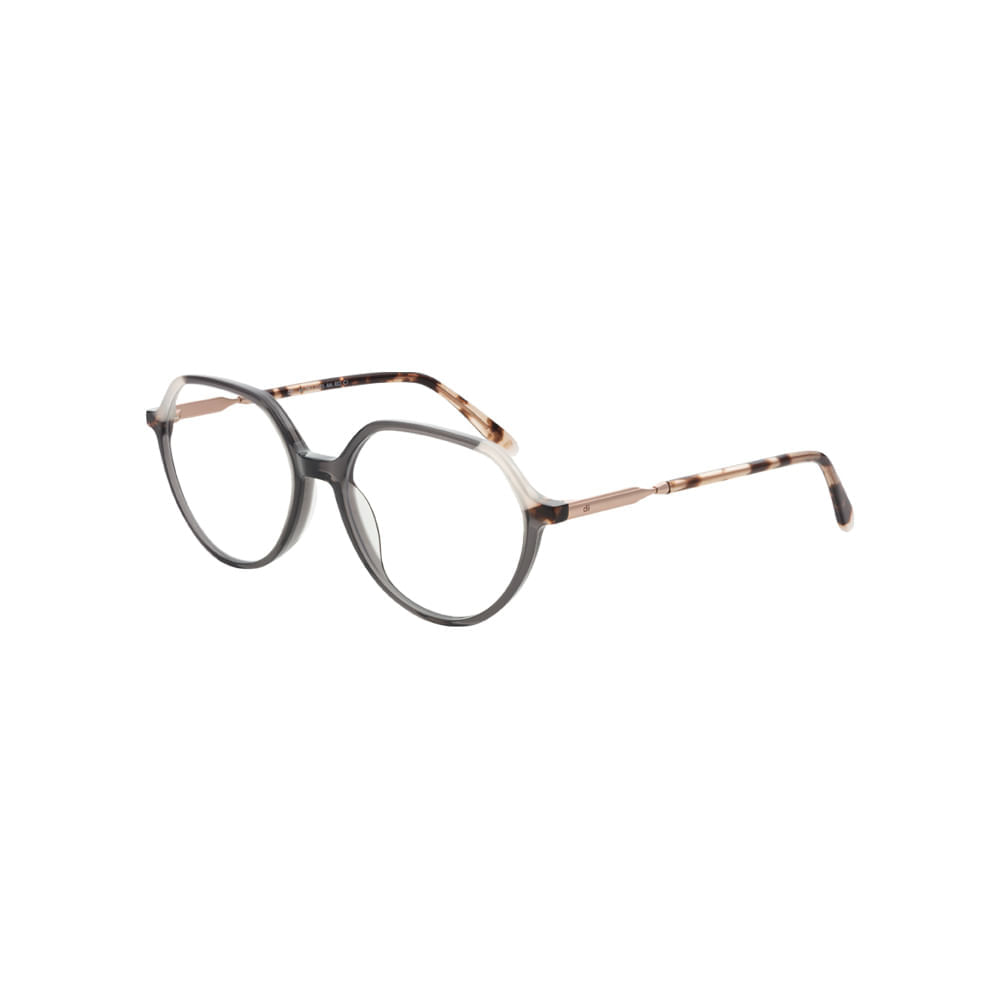 Armação para Óculos de Grau Feminino Dii Collection 1055 Chumbo e Demi