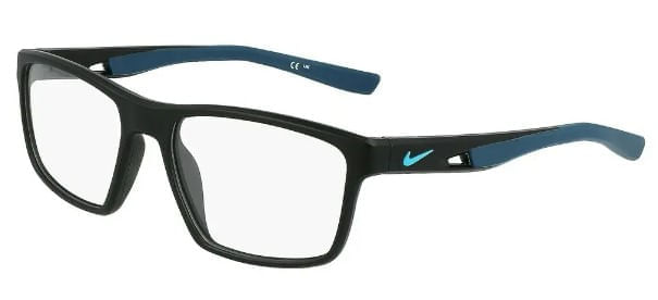 Armação de Óculos de Grau Masculino Nike Aviador 7015 cor Preto