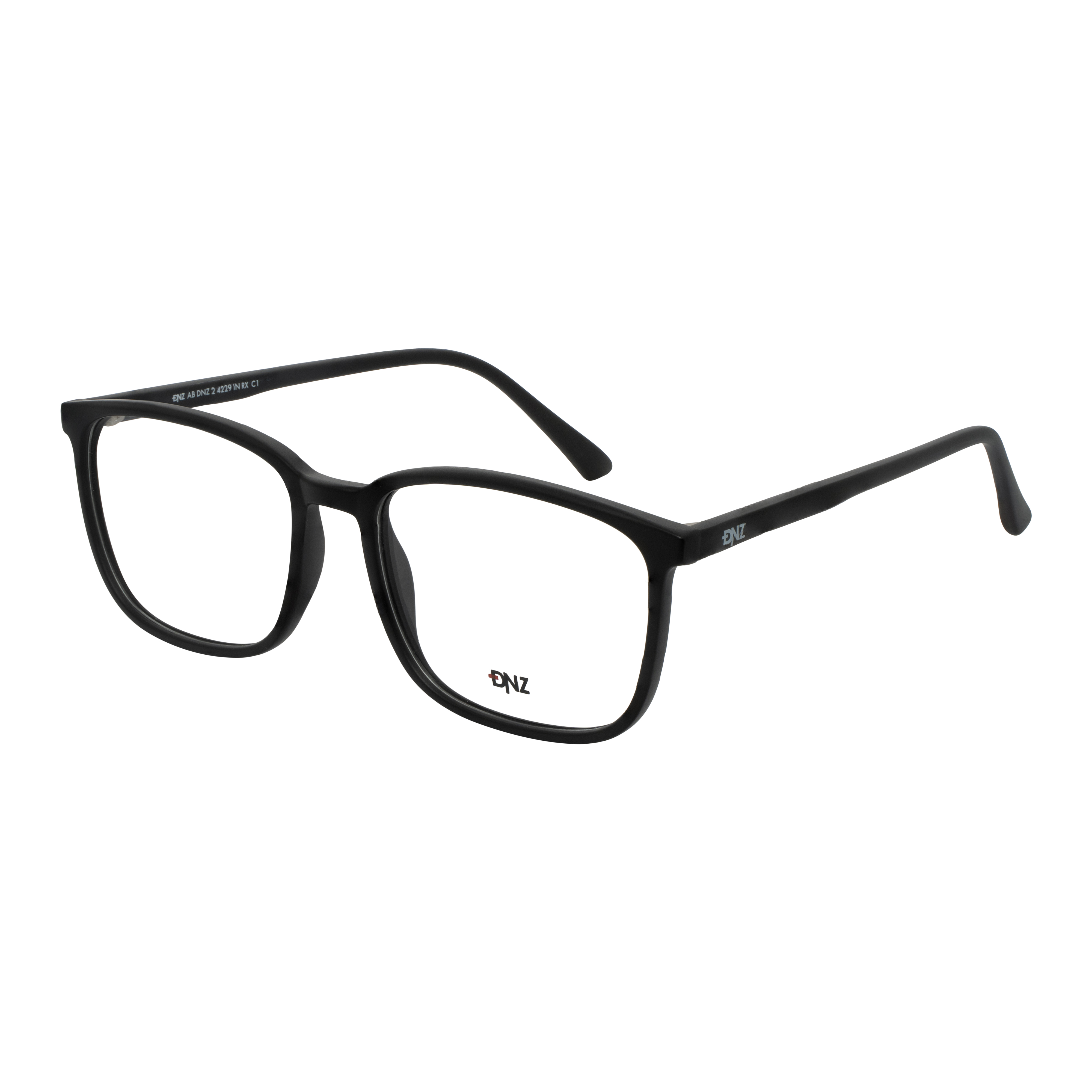 Armação para Óculos de Grau Masculino DNZ 2 4229 Cinza Cristal Fosco Armação para Óculos de Grau Masculino DNZ 2 4229 Cin