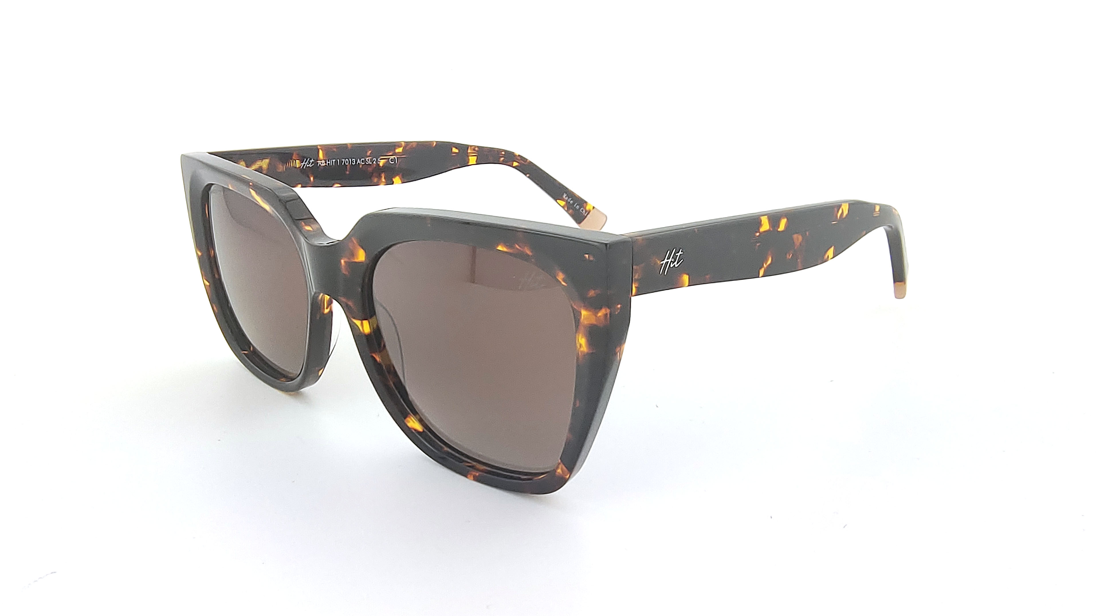 Óculos de Sol Feminino Hit 1 7013 Demi Marrom