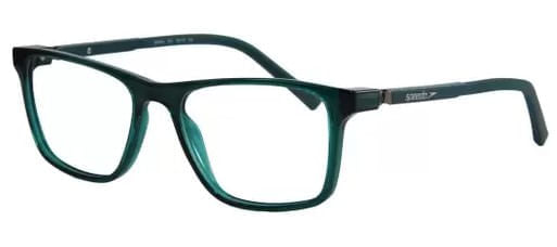 Armação de Óculos de Grau Masculino Speedo Retangular SP4083 Cor Verde
