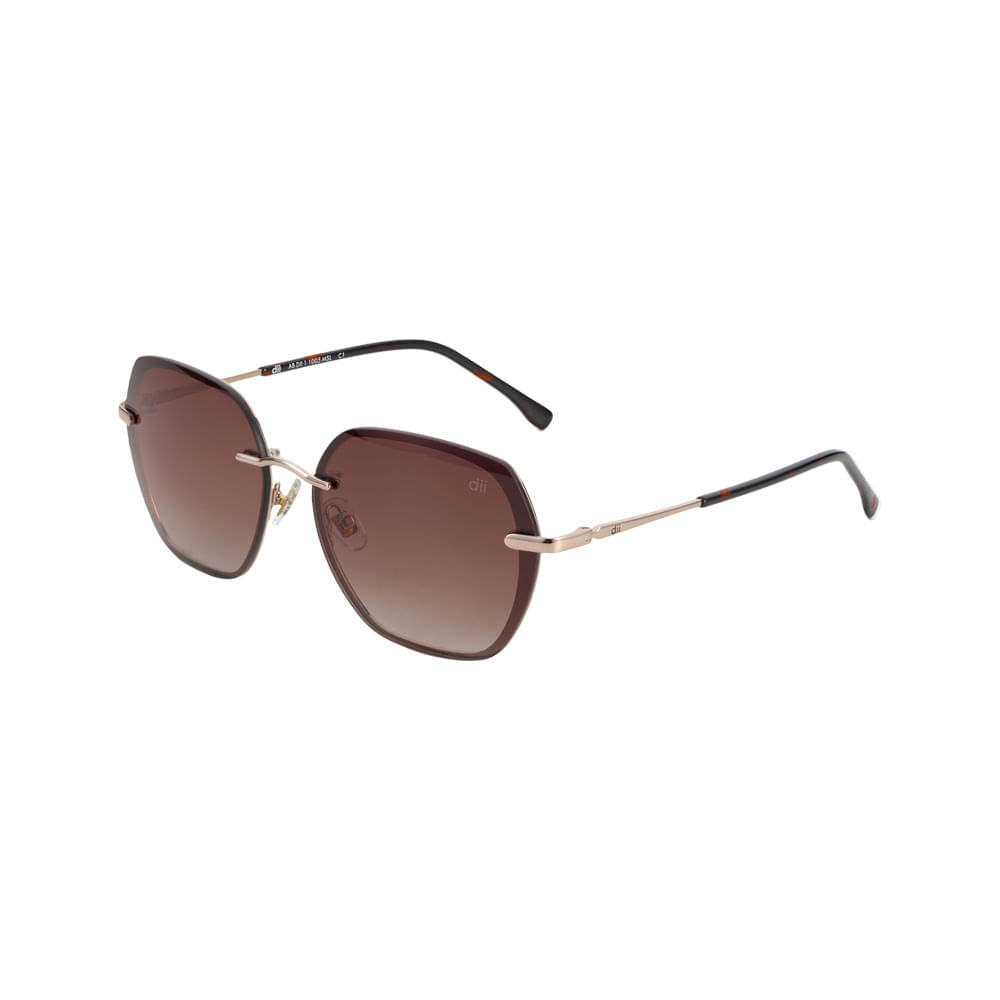 Óculos de Sol Feminino Dii Collection SOL 1005 Marrom