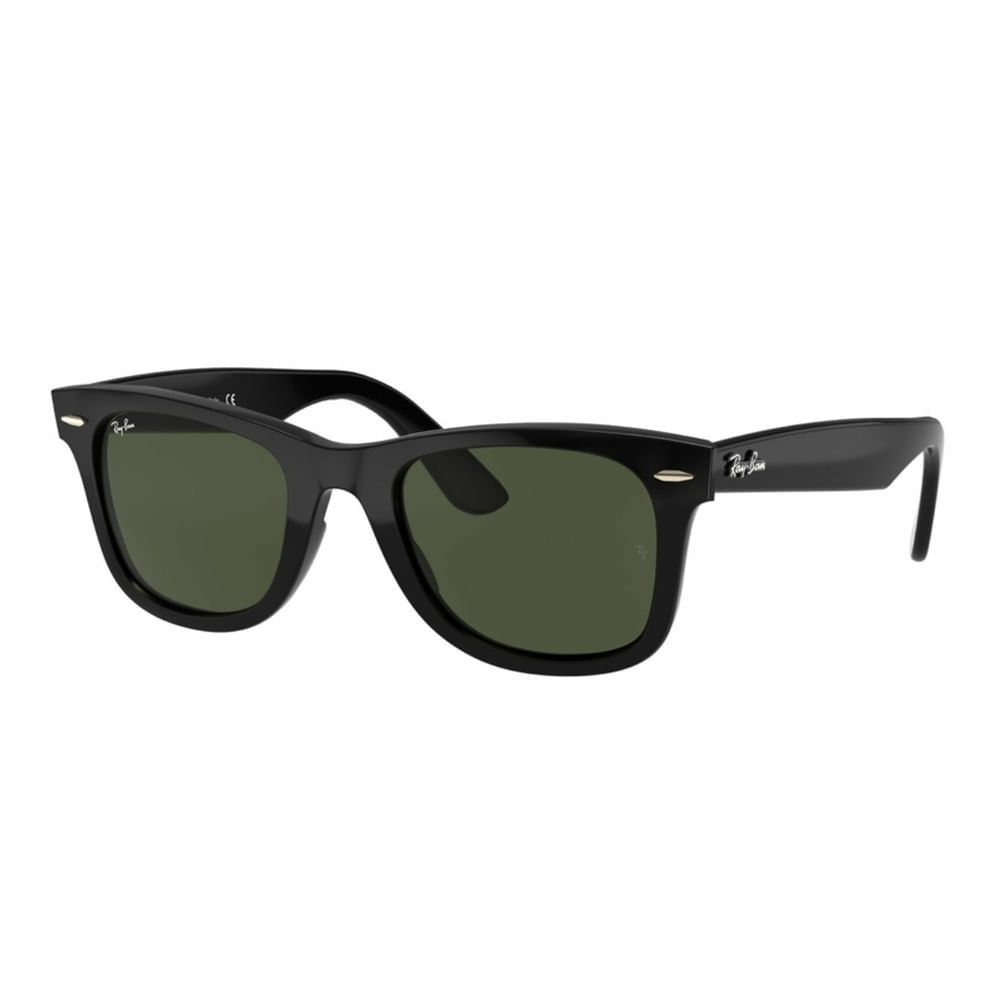 Óculos de Sol Ray-Ban, modelo RB4340, cor Preto, tamanho 50