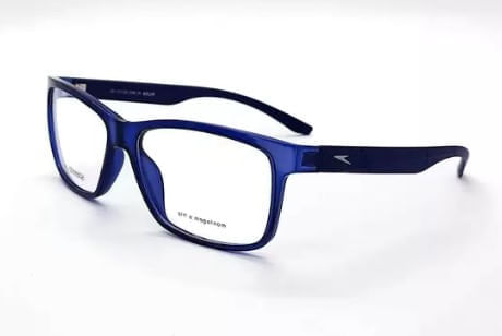 Armação de Óculos de Grau Masculino Speedo Quadrado Miura Cor Azul Armação de Óculos de Grau Masculino Speedo Quadrado Miura Cor A