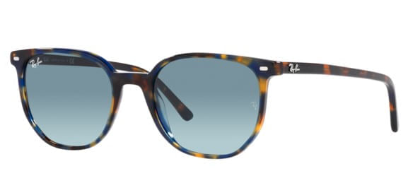 Óculos de Sol Ray-Ban, modelo RB2197, cor Demi azul e amarelo, tamanho 52 Óculos de Sol Ray-Ban, modelo RB2197, cor Demi a