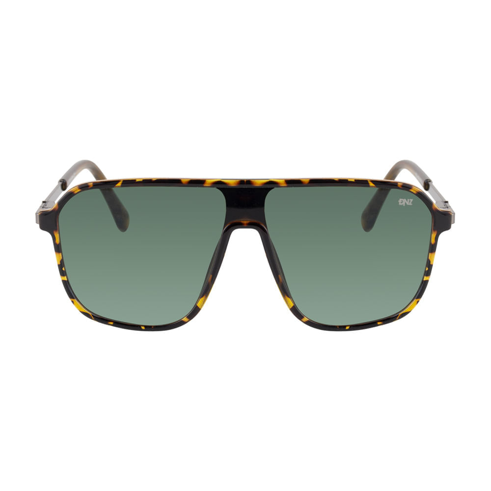Óculos de Sol Masculino DNZ 1 7028 Demi Amarelo com Verde