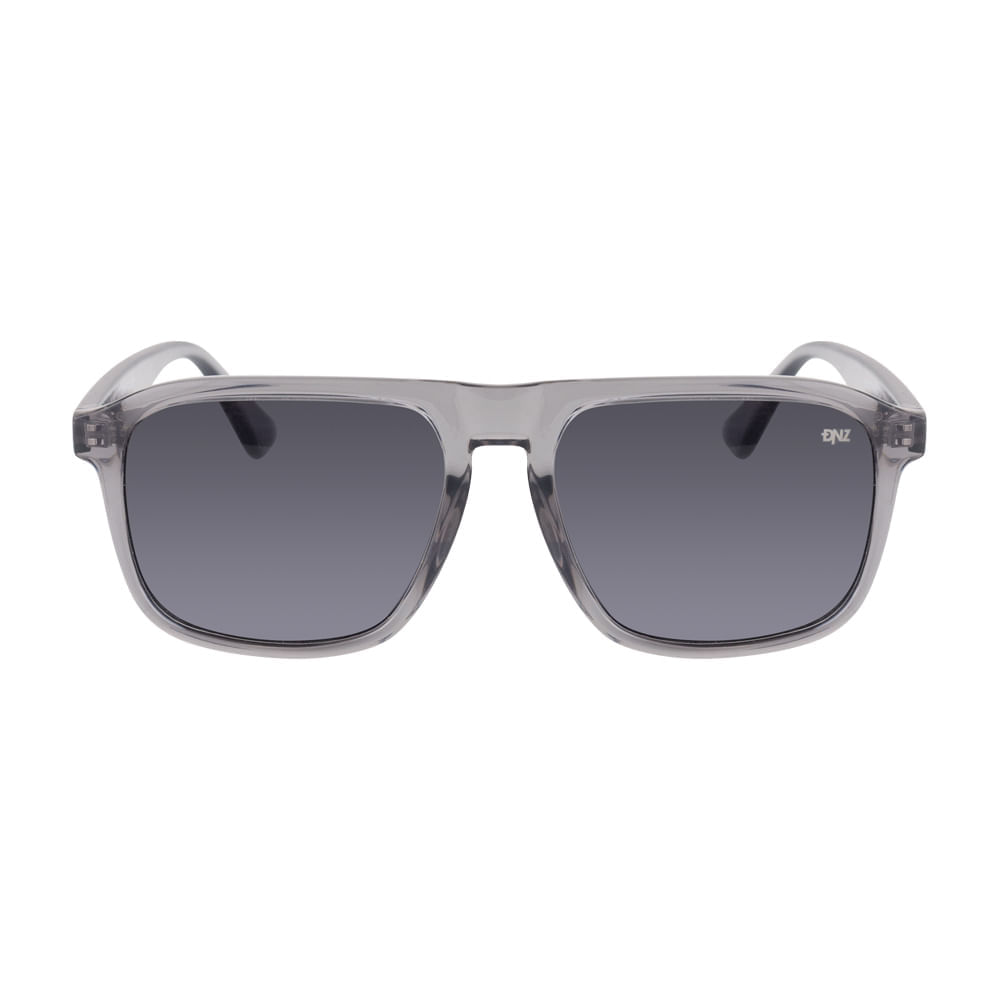 Óculos de Sol Feminino DNZ 1 7029 Cinza Translúcido Óculos de Sol Feminino DNZ 1 7029 Cin