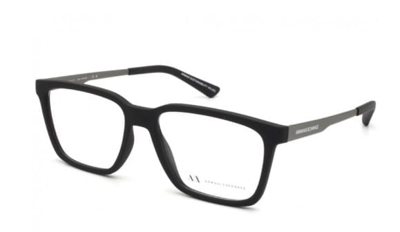 Armação de Óculos de Grau Masculino Armani Exchange AX3103 Preto