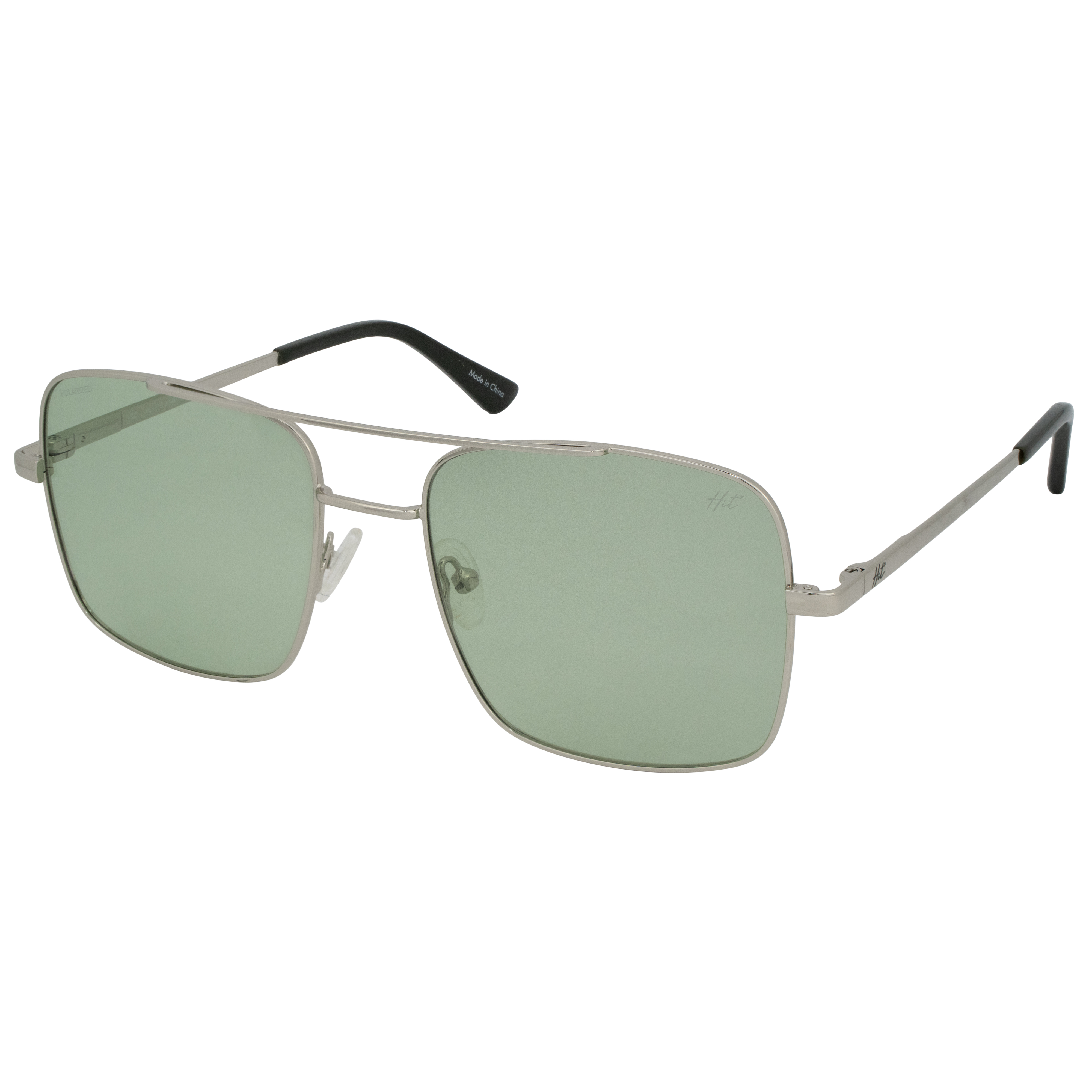 Óculos de Sol Unissex Hit 3 4099 Verde com Prata