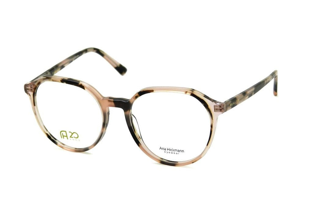 Armação de Óculos de Grau Ana Hickmann, modelo AH60022, cor G22