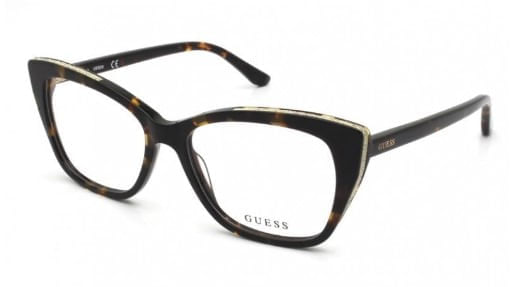 Armação de Óculos de Grau Guess, modelo GU2852, cor 052, tamanho 55