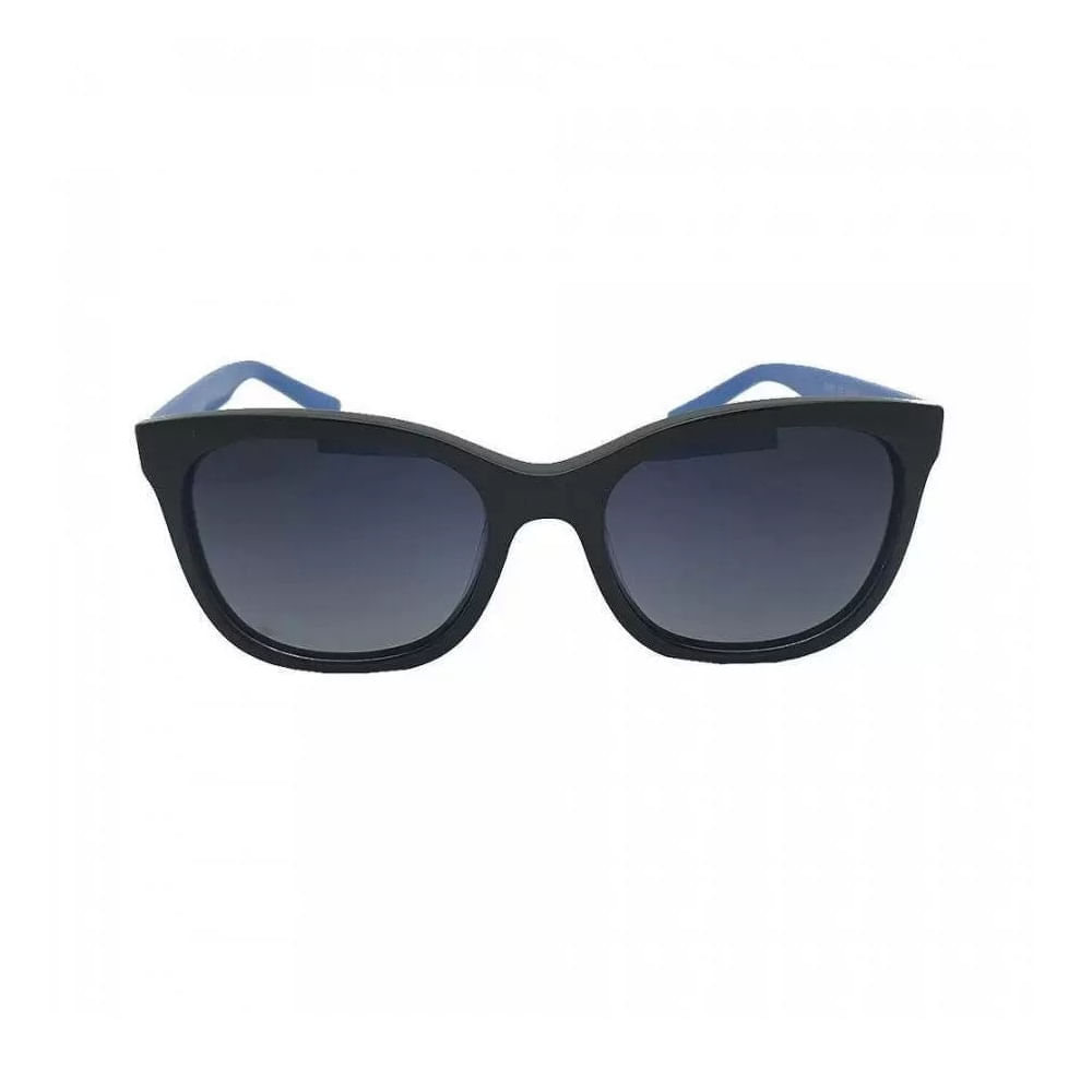 Óculos de Sol Infantil Jolie Quadrado JO9001 Cor Preto e Azul Óculos de Sol Infantil Jolie Quadrado JO9001 Cor Preto e A