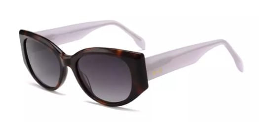 Óculos de sol Feminino Ono Oval ON0014S Cor Tortoise com Lilás