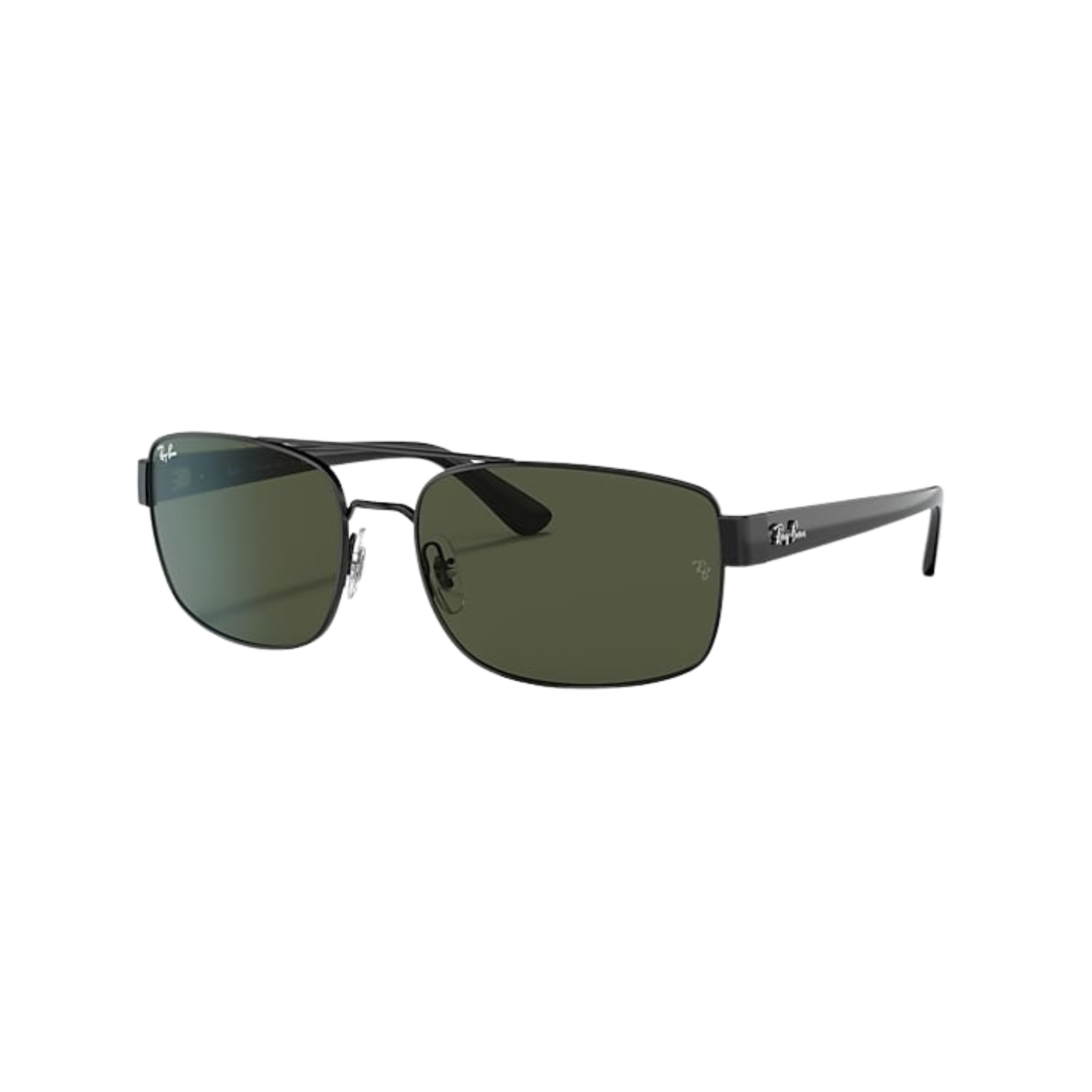 Óculos de Sol Masculino Ray-Ban Retangular RB3687 Preto