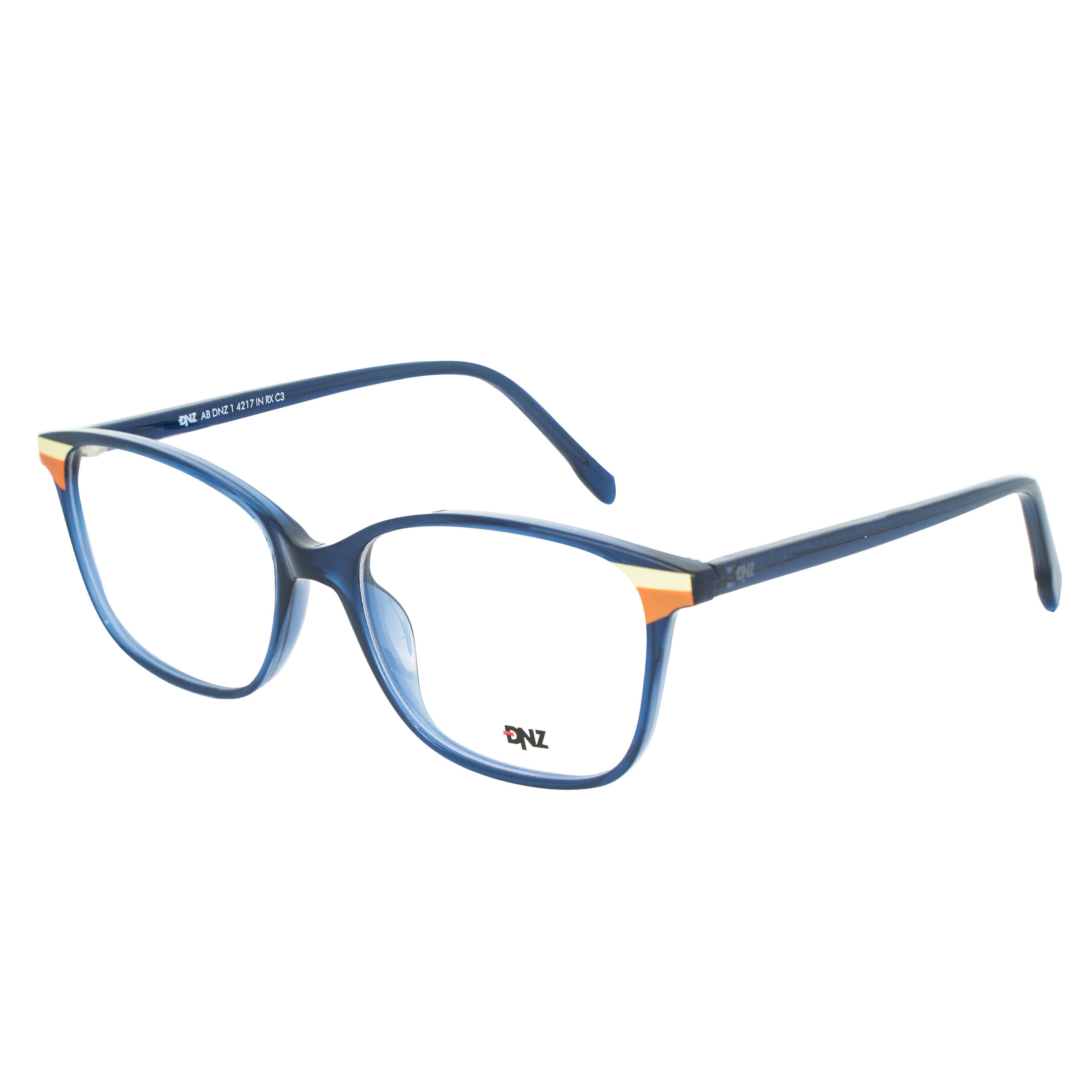 Armação para Óculos de Grau Feminino DNZ 1 4217 Azul Armação para Óculos de Grau Feminino DNZ 1 4217 A