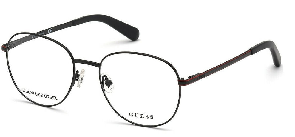 Armação de Óculos de Grau Guess, modelo GU50035, cor 002, tamanho 53