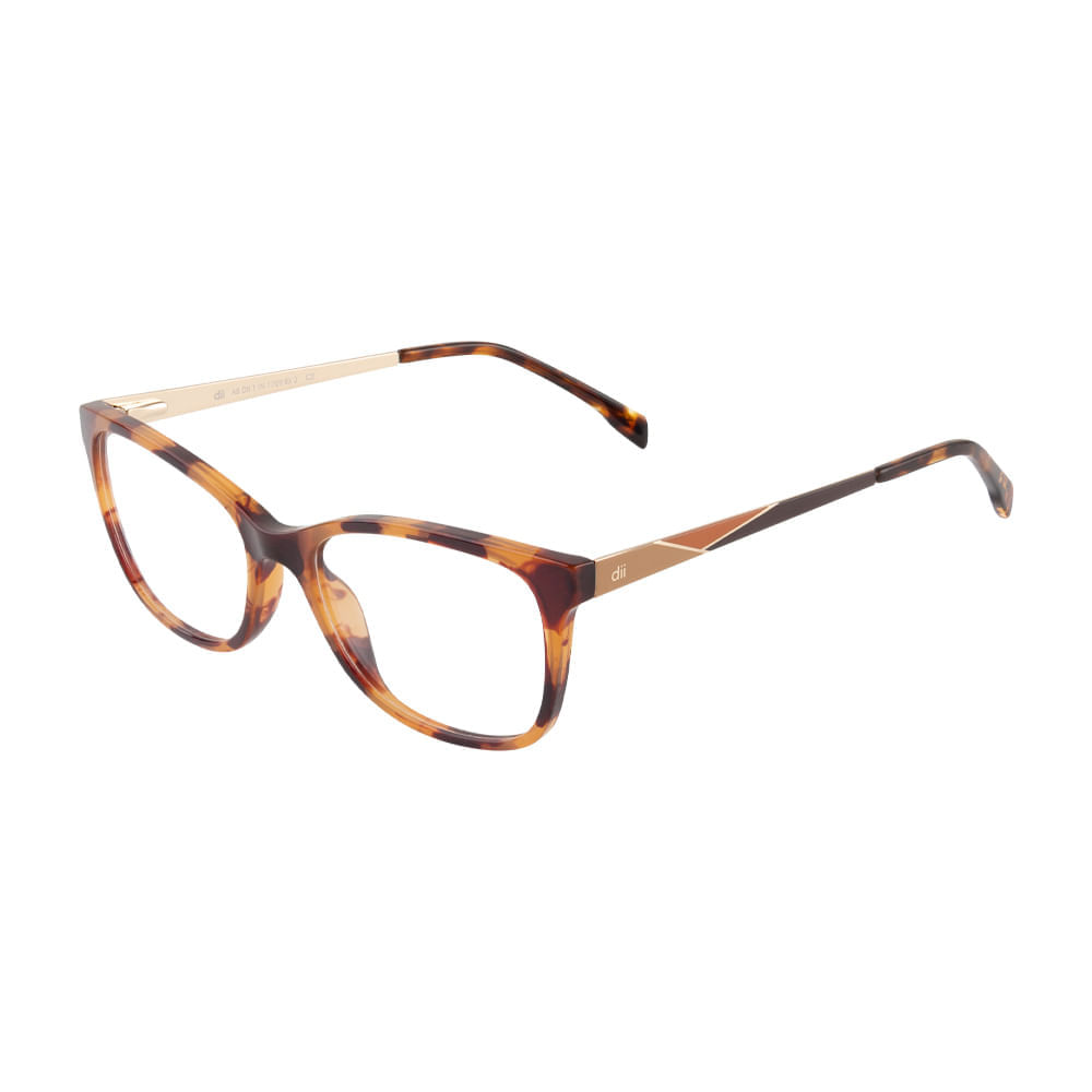 Armação para Óculos de Grau Feminino Dii Collection 1 1709 Demi Marrom