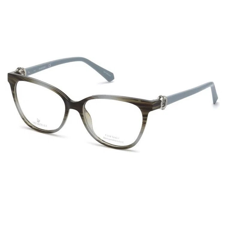 Armação de Óculos de Grau Swarovski, modelo SK5254, cor 086, tamanho 53