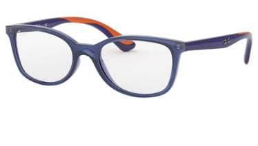 Armação de Óculos de Grau Rayban Junior, modelo RY1598L, cor 3775, tamanho 49