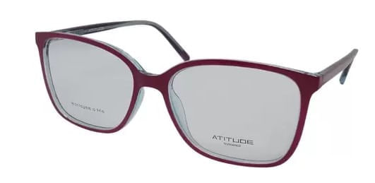 Armação de Óculos de Grau Atitude, modelo AT7117I, cor K01