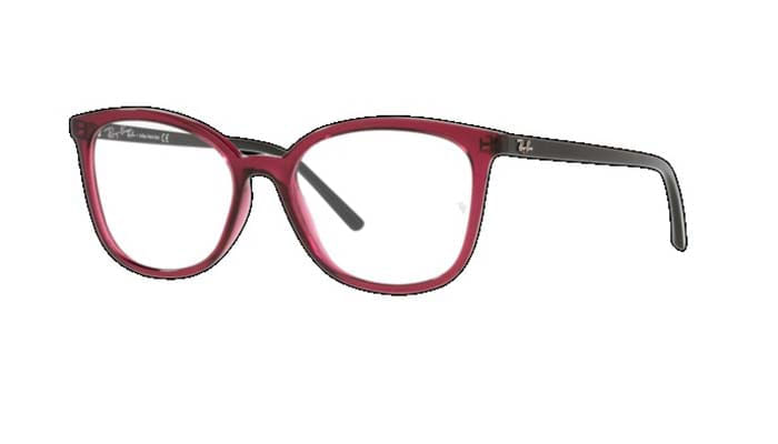 Armação de Óculos de Grau Ray Ban, modelo RX7189L, cor 5445, tamanho 54