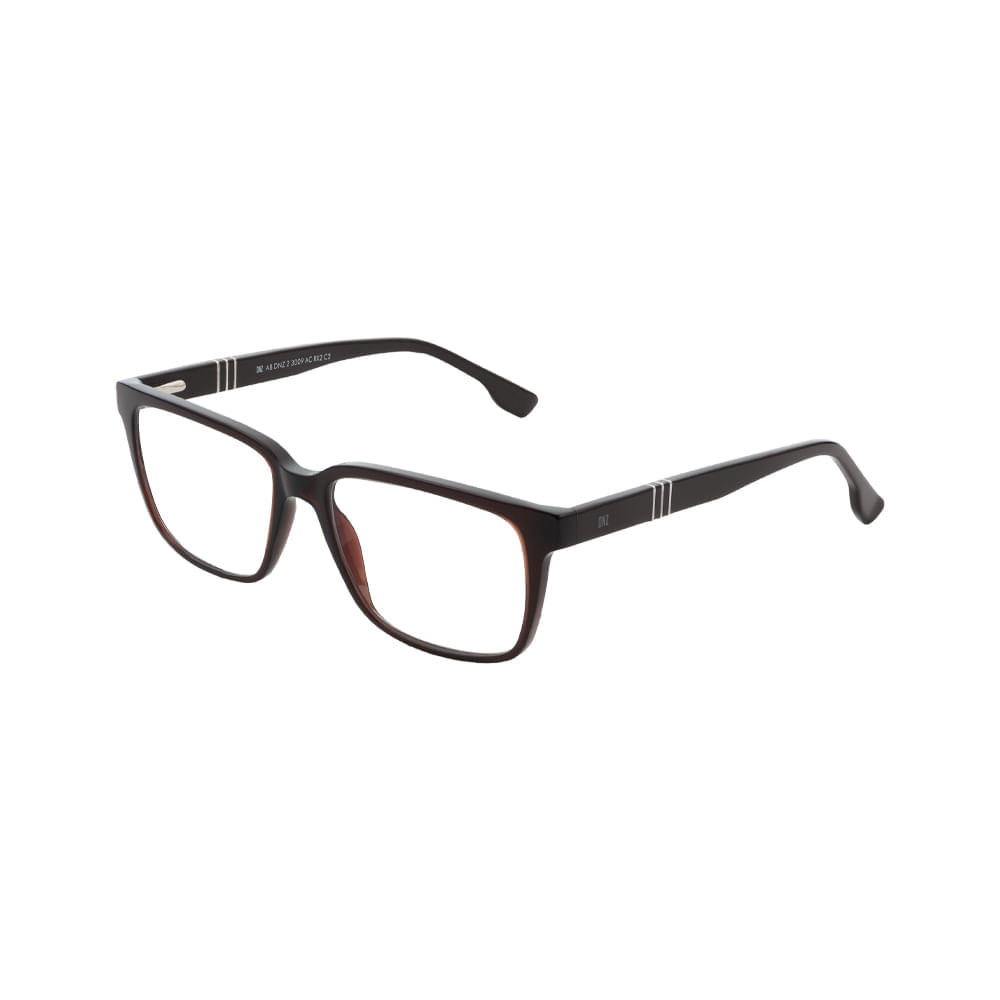Armação para Óculos de Grau Masculino DNZ 2 3009 Marrom