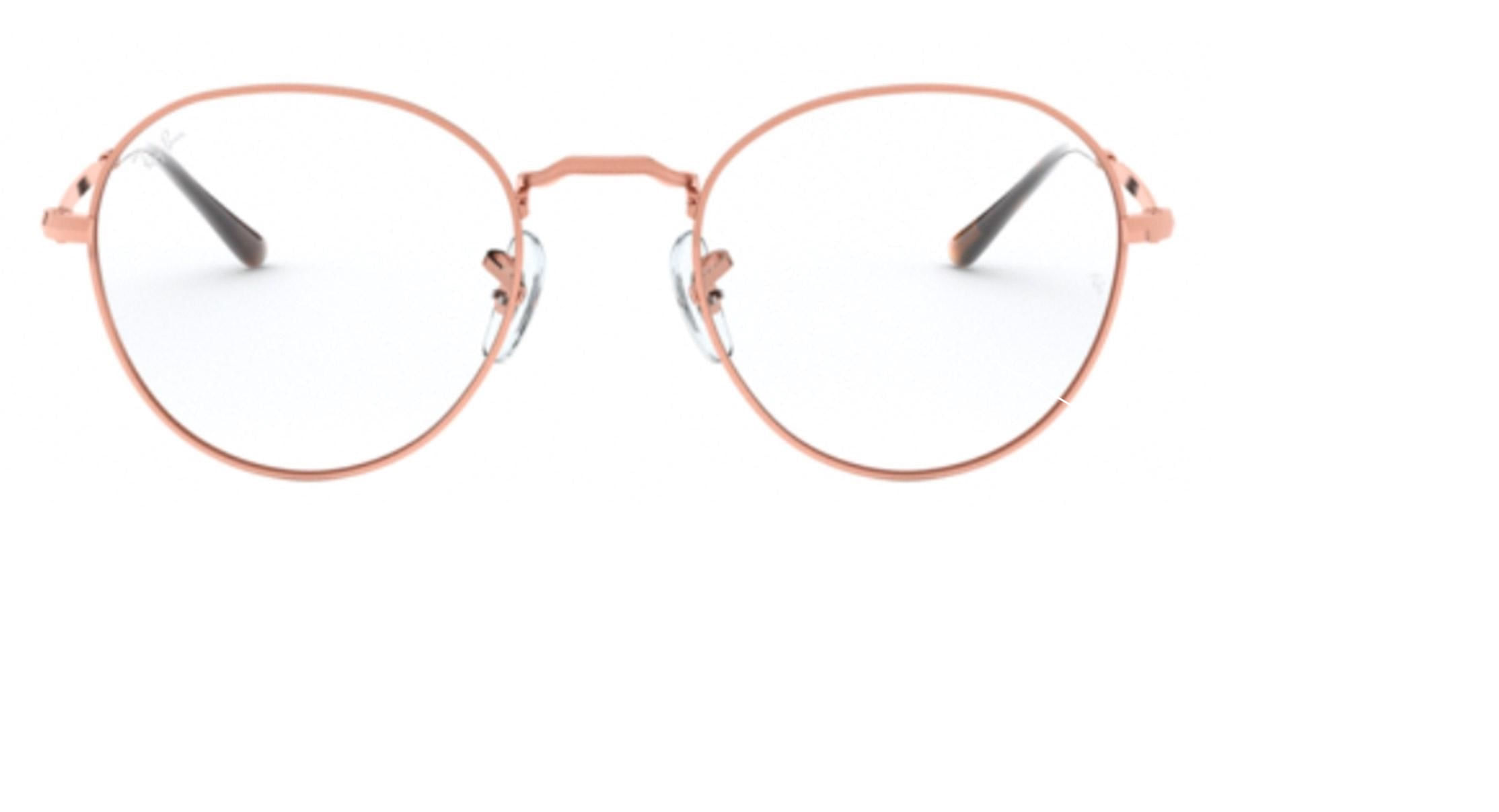 Armação de Óculos de Grau Ray Ban, modelo RX3582V, cor Bronze Acobreado, tamanho 51 Armação de Óculos de Grau Ray Ban, modelo RX3582V, cor Bron