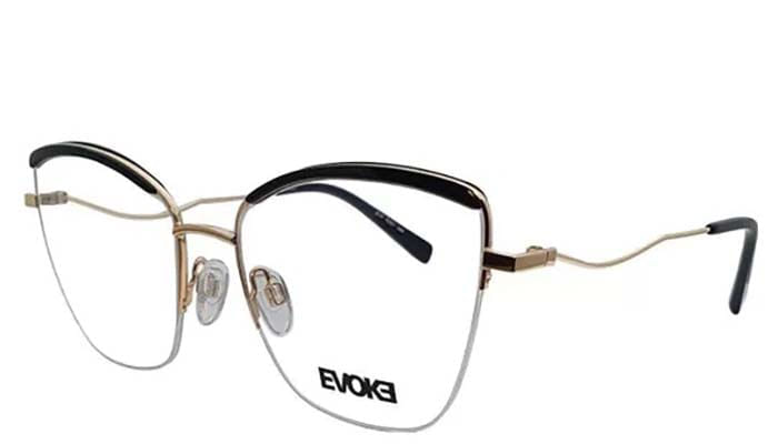 Armação de Óculos de Grau Evoke, modelo EVK RX21, cor 04A