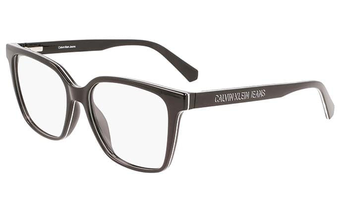 Armação de Óculos de Grau Calvin Klein Jeans, modelo CKJ21639, cor 001, tamanho 53