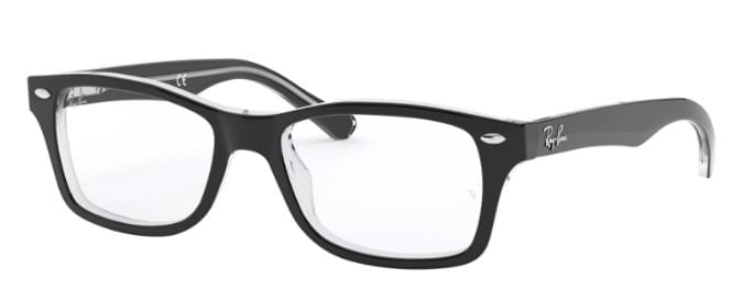 Armação de Óculos de Grau Rayban Junior, modelo RY1531, cor 3529, tamanho 48