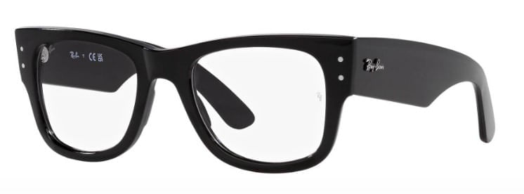 Armação de Óculos de Grau Unissex Ray Ban RX0840V Preto