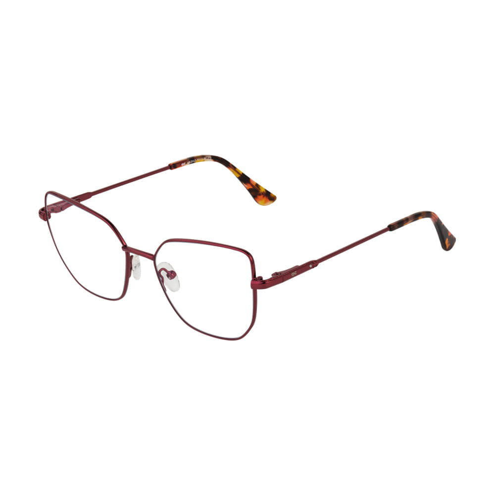 Armação para Óculos de Grau Feminino DNZ 1 7015 Bordo