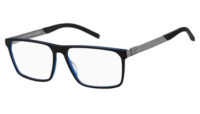 Armação de Óculos de Grau Tommy Hilfiger, modelo TH 1828, cor D51, tamanho 58