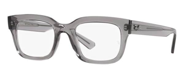 Armação de Óculos de Grau Unissex Ray Ban RX7217 Cinza Transparente Armação de Óculos de Grau Unissex Ray Ban RX7217 Cin