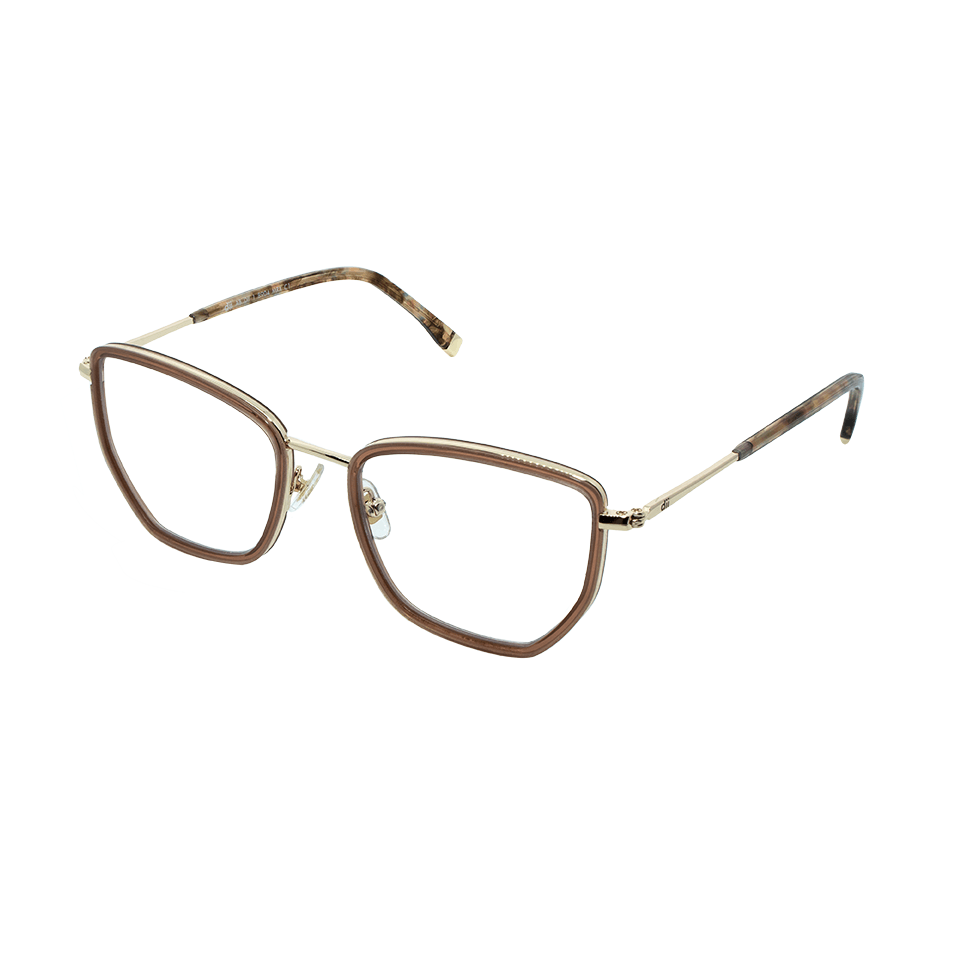 Armação para Óculos de Grau Feminino Dii Collection 1 8904 Caramelo Cristal