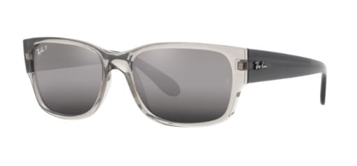 Óculos de Sol Ray-Ban, Modelo RB4388, cor Cinza Transparente, tamanho 58 Óculos de Sol Ray-Ban, Modelo RB4388, cor Cin