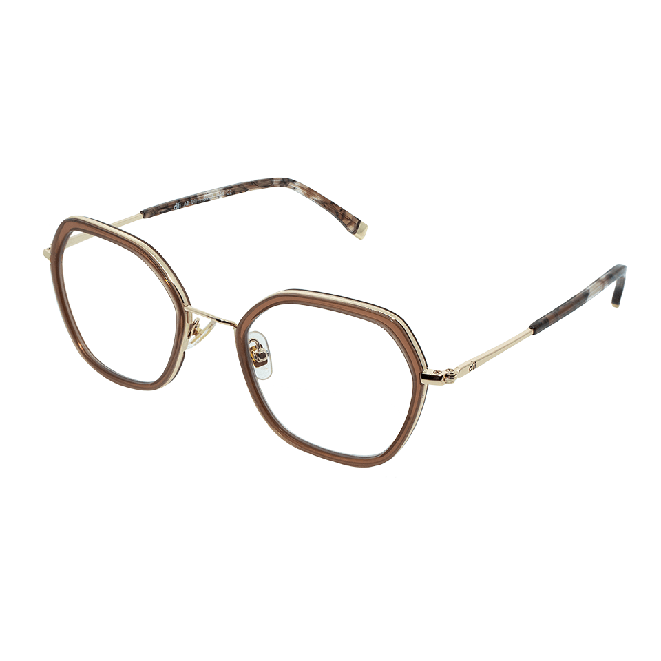 Armação para Óculos de Grau Feminino Dii Collection 1 8905 Caramelo