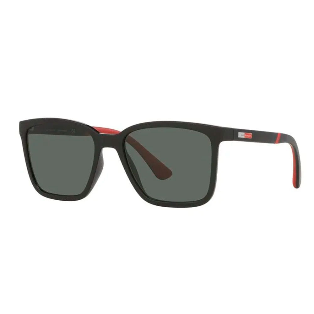 Óculos de Sol Masculino Jean Monnier Quadrado J84171 Cor Preto