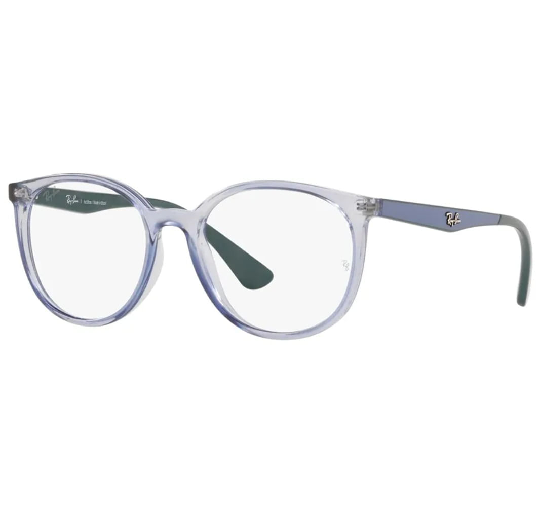 Armação de Óculos de Grau Rayban Junior, modelo RY1597L, cor Azul, tamanho 48 Armação de Óculos de Grau Rayban Junior, modelo RY1597L, cor A